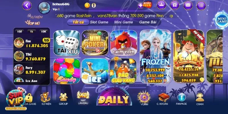 Giao diện được thiết kế khoa học, gọn gàng